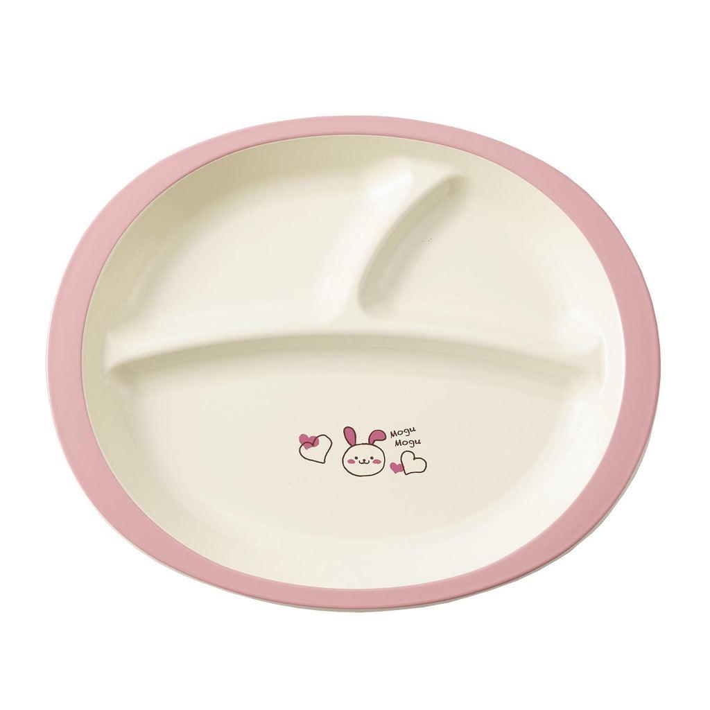Mogumogu 兒童分隔餐盤|兒童餐具 - 富士通販