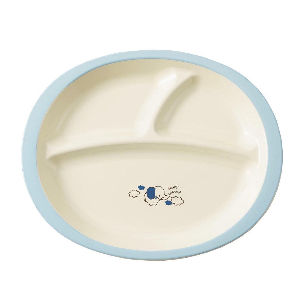 Mogumogu 兒童分隔餐盤|兒童餐具 - 富士通販