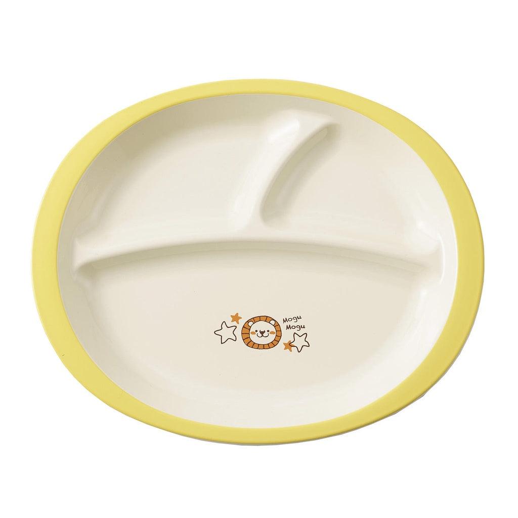 Mogumogu 兒童分隔餐盤|兒童餐具 - 富士通販