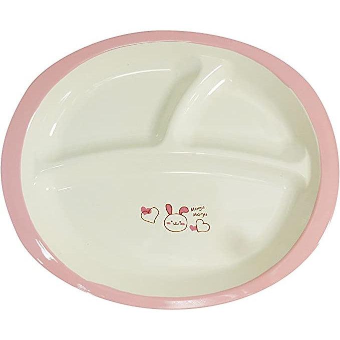 Mogumogu 兒童分隔餐盤|兒童餐具 - 富士通販