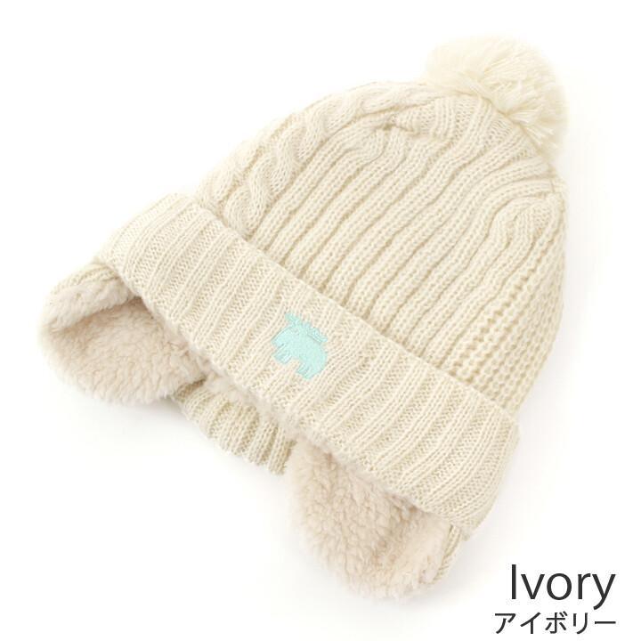 MOZ耳罩式針織帽|北歐加絨保暖針織毛帽 - 富士通販