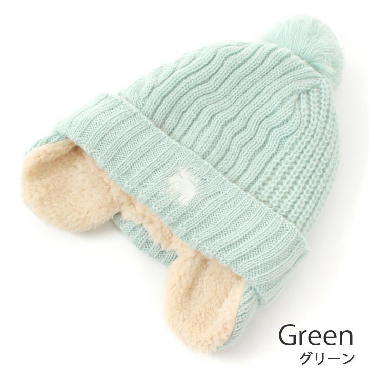 MOZ耳罩式針織帽|北歐加絨保暖針織毛帽 - 富士通販