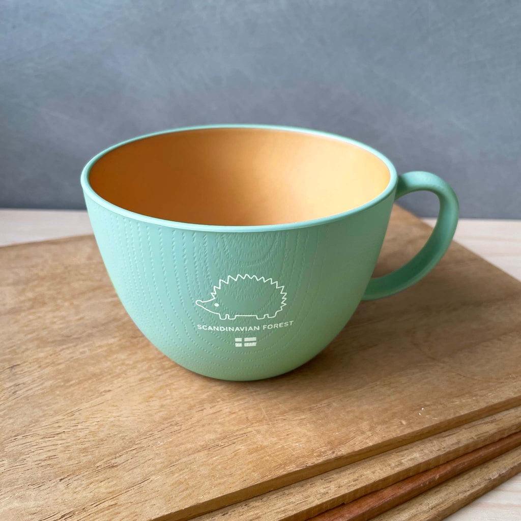 日本製 MOZ 小刺蝟湯碗 馬卡龍色|木質湯碗 露營湯碗 耐熱湯碗 春季新款 - 富士通販