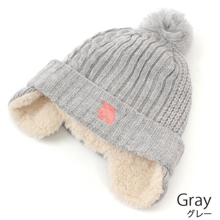 MOZ耳罩式針織帽|北歐加絨保暖針織毛帽 - 富士通販