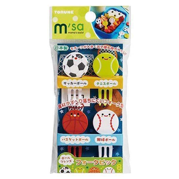 msa正版 造型食物叉-球類|可愛造型食物叉水果叉點心叉造型水果叉 - 富士通販