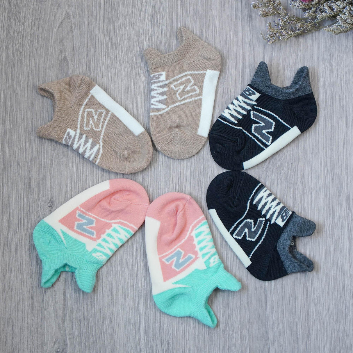 New Balance NB球鞋造型襪子|大人襪、兒童襪 - 富士通販