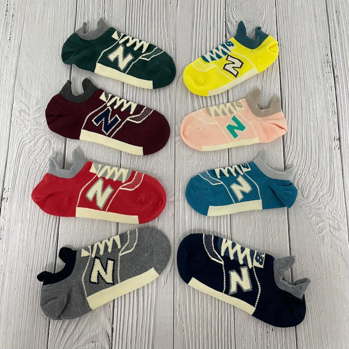 New Balance NB球鞋造型襪子|大人襪、兒童襪 - 富士通販