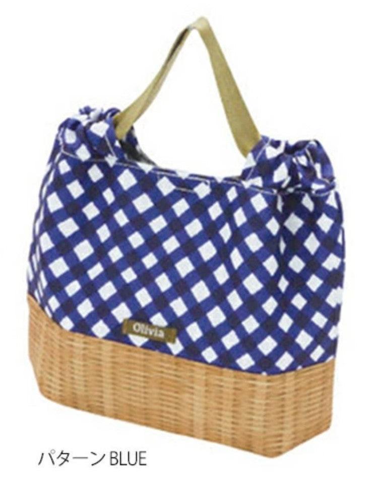 日本 Olivia保溫|保冷|保鮮露營野餐環保便當袋-黑色/黃色/紅色/藍色 - 富士通販