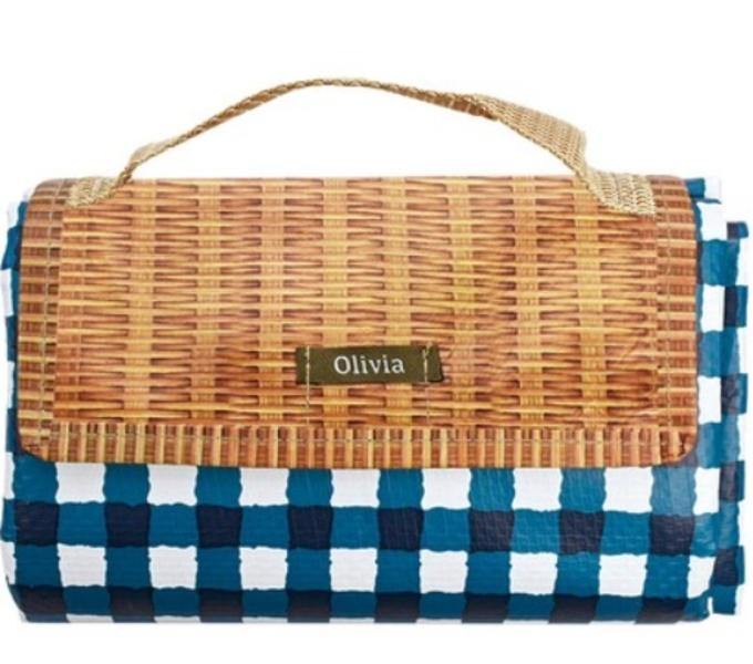 日本Olivia折疊野餐墊|戶外踏青、露營,可收納 - 富士通販