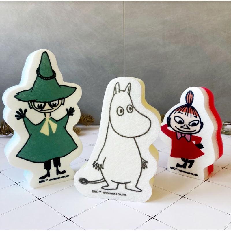 卡通造形海綿 | 嚕嚕米、小不點、阿金,廚房清潔菜瓜布 - 富士通販