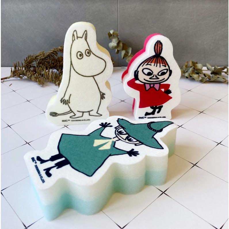 卡通造形海綿 | 嚕嚕米、小不點、阿金,廚房清潔菜瓜布 - 富士通販