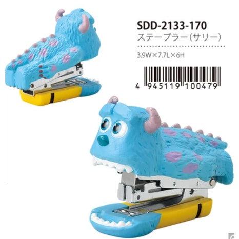 日本迪士尼 | 毛怪訂書機,辦公舒壓療癒 - 富士通販