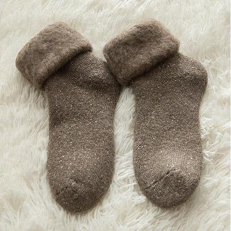 冬季保暖 | 6色厚棉襪,加厚款保暖襪,親膚舒適 - 富士通販