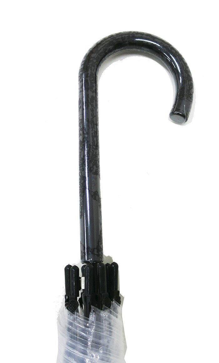 網美必備貓咪圖案透明傘 | 長柄傘 | 直桿傘 | 彎柄雨傘|藍色貓咪 - 富士通販