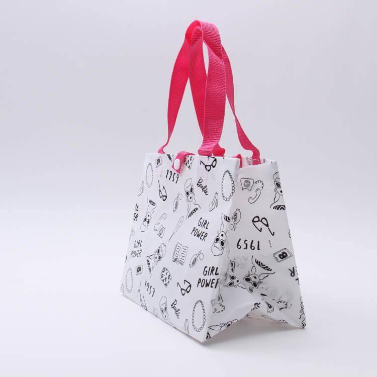 環保購物便當袋|防水抗汙可折疊|SNOOPY史努比|Hello Kitty|牛仔|黑貓|女孩 - 富士通販