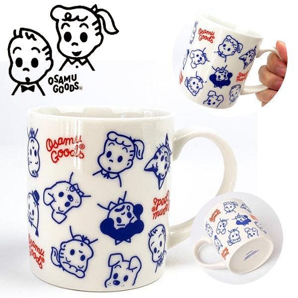 日本人氣卡通|原田治OSAMU GOODS滿版馬克杯 - 富士通販