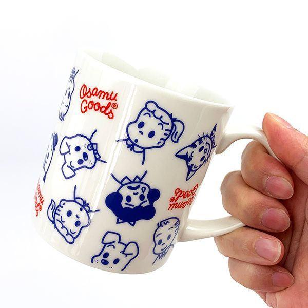日本人氣卡通|原田治OSAMU GOODS滿版馬克杯 - 富士通販