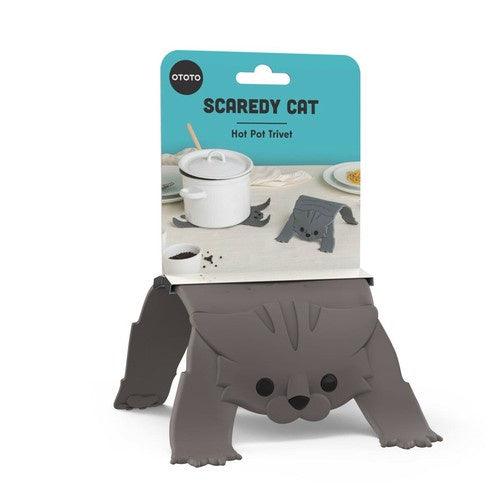 日本 OTOTO 怕怕貓 隔熱墊|防燙墊 鍋墊 - 富士通販