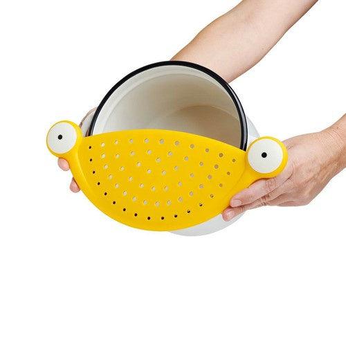 日本 OTOTO 大眼怪 義大利麵瀝水器|洗菜瀝水器 - 富士通販