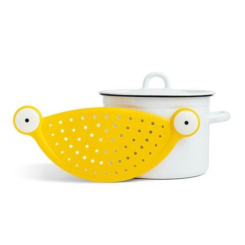 日本 OTOTO 大眼怪 義大利麵瀝水器|洗菜瀝水器 - 富士通販