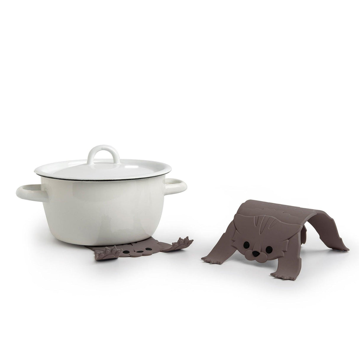 日本 OTOTO 怕怕貓 隔熱墊|防燙墊 鍋墊 - 富士通販