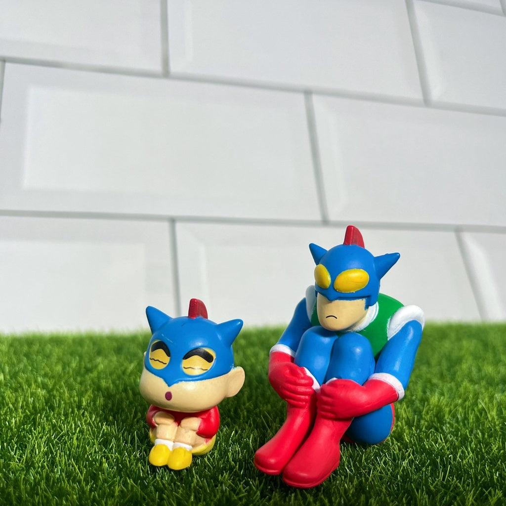 日本 萬代 蠟筆小新 扭蛋 等待中公仔P3|動感小新 正男 小愛 保鑣 動感超人 - 富士通販