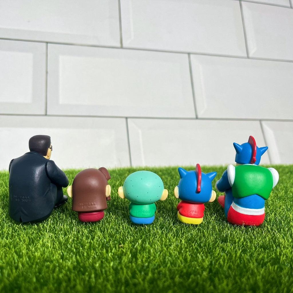 日本 萬代 蠟筆小新 扭蛋 等待中公仔P3|動感小新 正男 小愛 保鑣 動感超人 - 富士通販