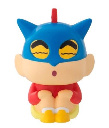 日本 萬代 蠟筆小新 扭蛋 等待中公仔P3|動感小新 正男 小愛 保鑣 動感超人 - 富士通販