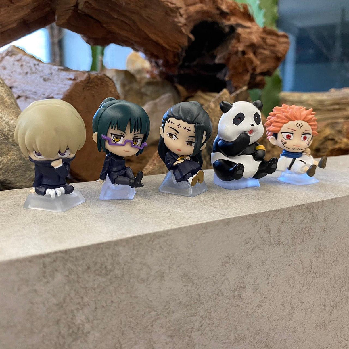 日本 咒術迴戰扭蛋裝飾公仔P2|兩面宿儺 狗卷 - 富士通販