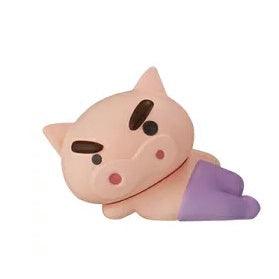 日本 萬代 蠟筆小新 排隊公仔 P3|扭蛋 蛋糕裝飾 雪人胖胖 肥嘟嘟左衛門 - 富士通販