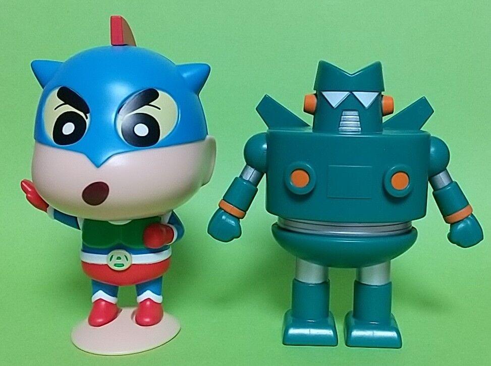 日本 萬代 蠟筆小新 造型扭蛋 P5|動感小新 鋼達姆 妮妮 兔兔 - 富士通販