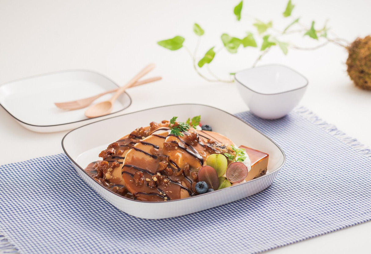 日本製Palette耐熱餐盤系列,Chill白|分隔盤/湯碗/方盤 - 富士通販