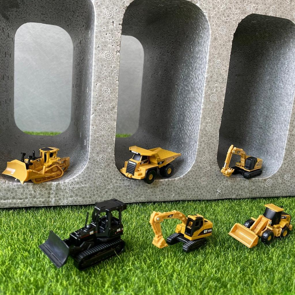 日本 PLATZ CAT公認 可動式工程車 |扭蛋 轉蛋 玩具車 擺飾 - 富士通販