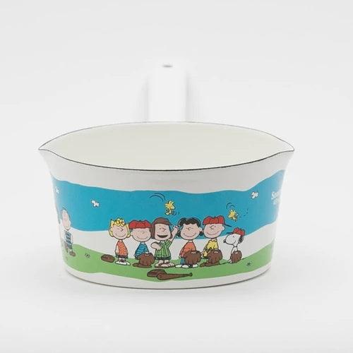 日本製Plune琺瑯鍋|史努比 snoopy單手鍋 - 富士通販