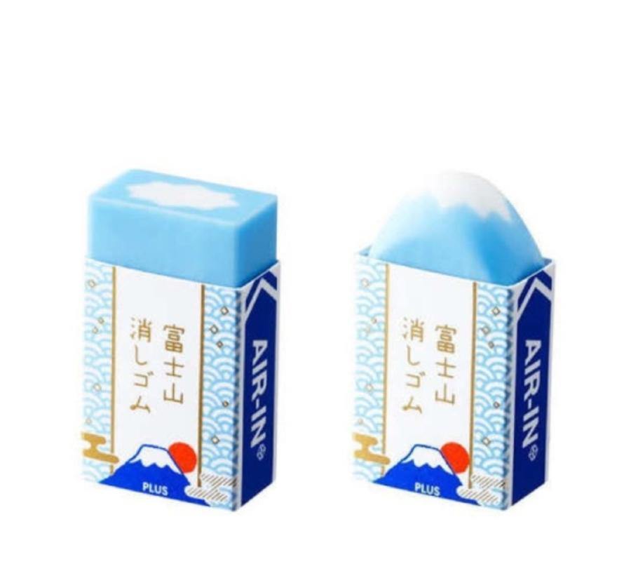 日本Plus富士山橡皮擦|限定款包裝(隨機出貨) - 富士通販