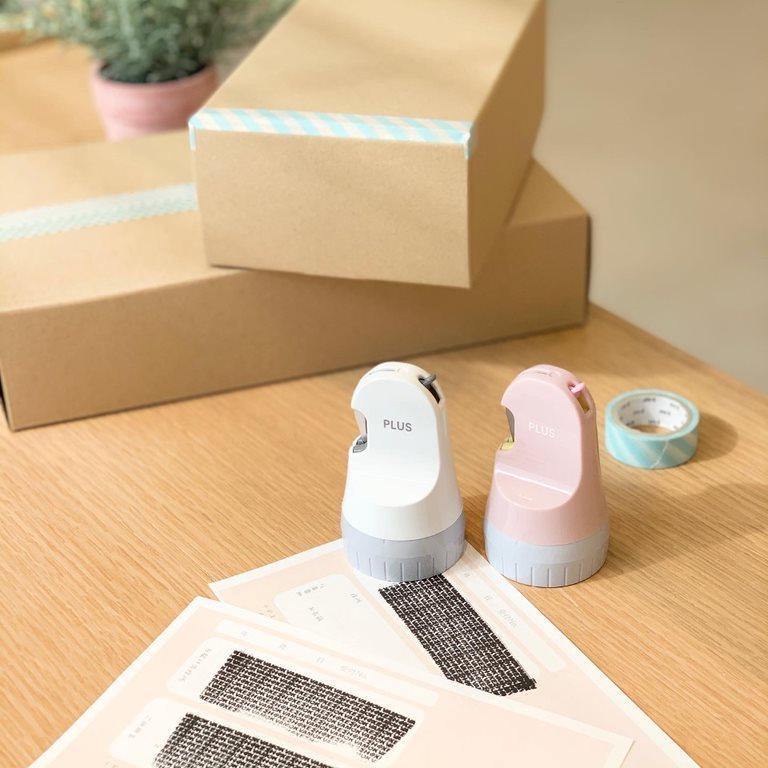 PLUS二合一開箱刀+個資保護章|日本文具品牌 - 富士通販