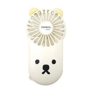 日本POKEPII.2 可愛動物攜帶桌上手持兩用風扇 | 露營風扇 動物造型風扇 - 富士通販