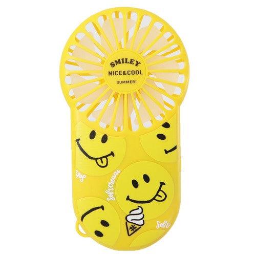 日本 POKEPII.2 笑臉 風扇|可掛脖 usb充電 可直立式 - 富士通販