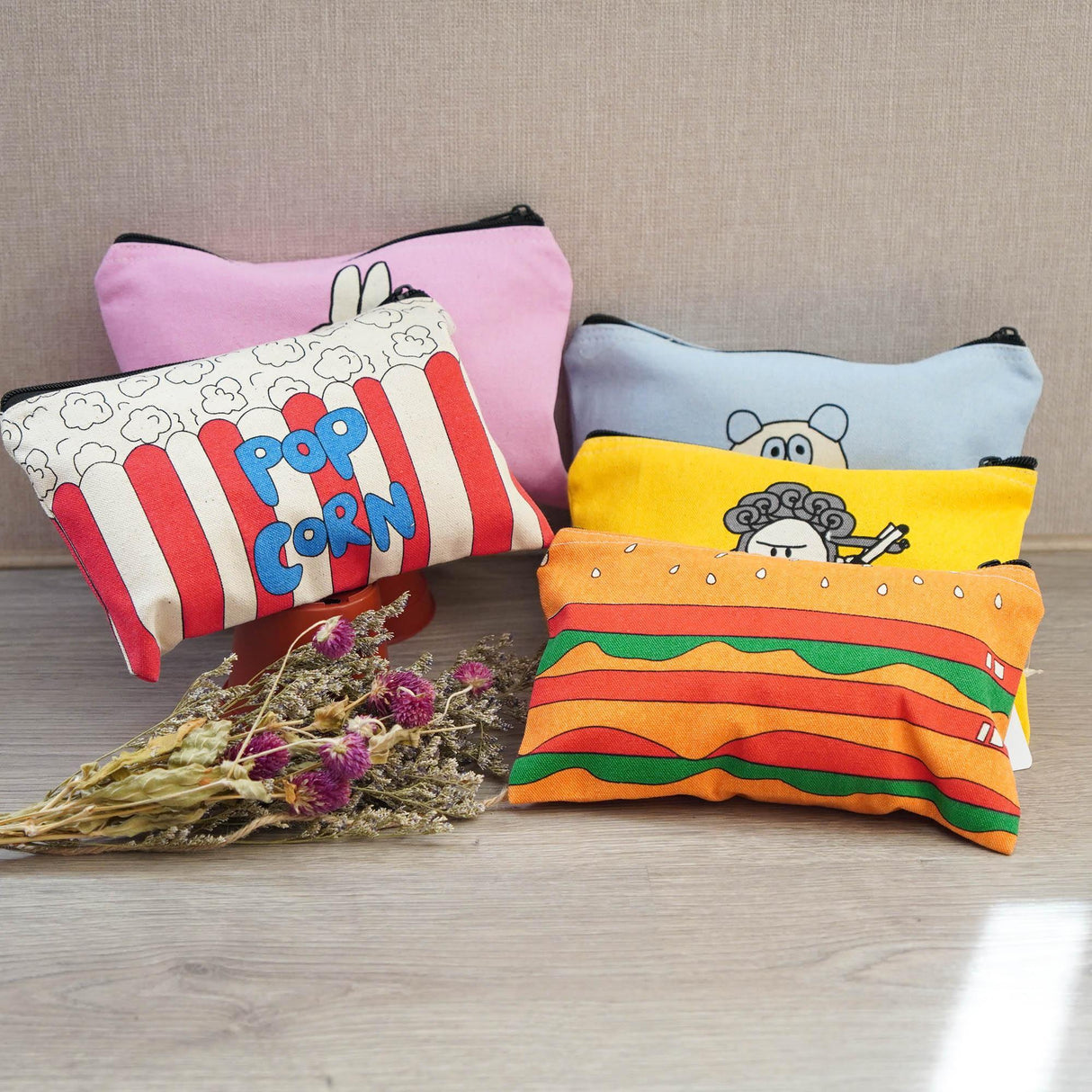 日本雜貨品牌POUCH Hetakuso系列 化妝包 |筆盒 |萬用袋日本雜貨品牌化妝包-七款可選 - 富士通販