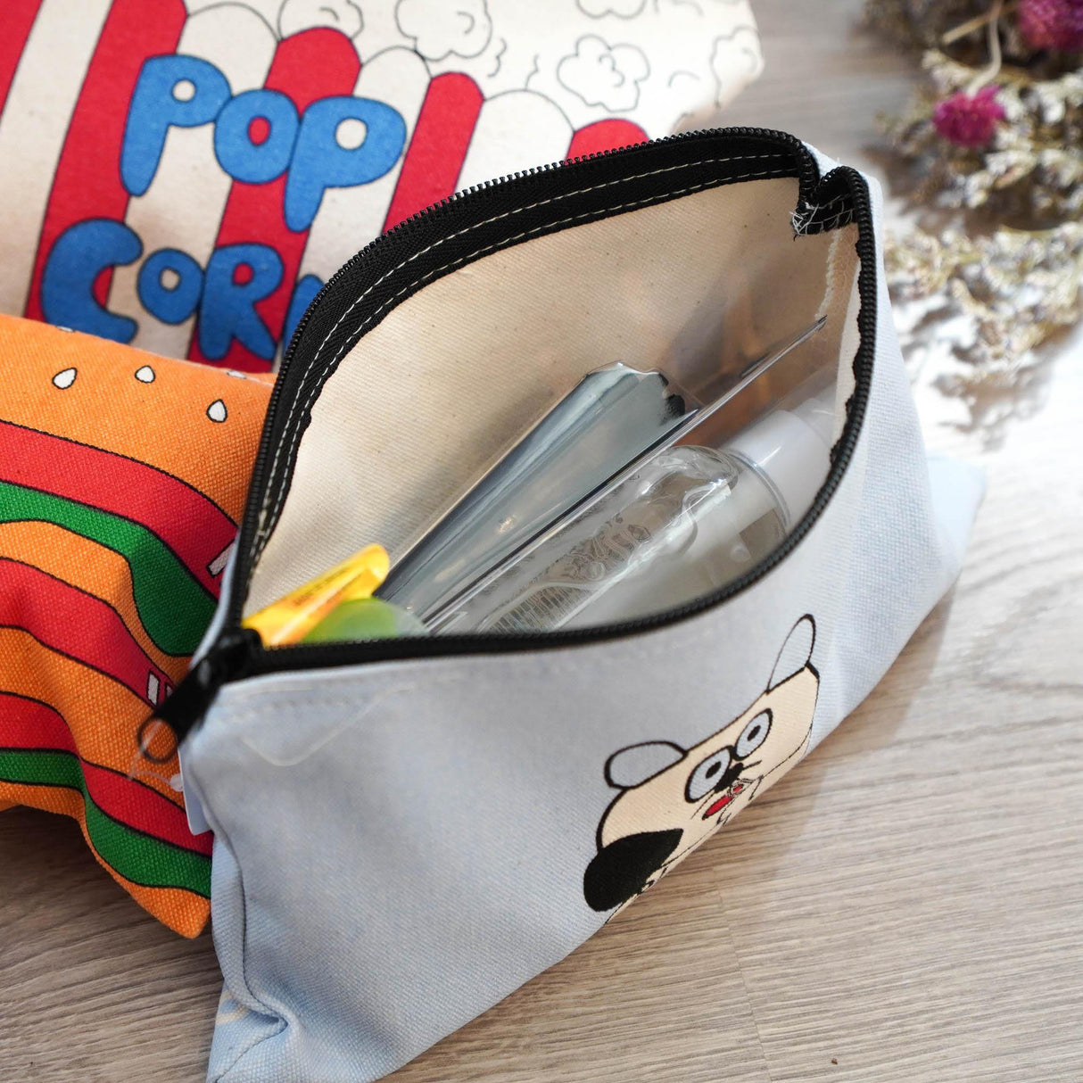 日本雜貨品牌POUCH Hetakuso系列 化妝包 |筆盒 |萬用袋日本雜貨品牌化妝包-七款可選 - 富士通販