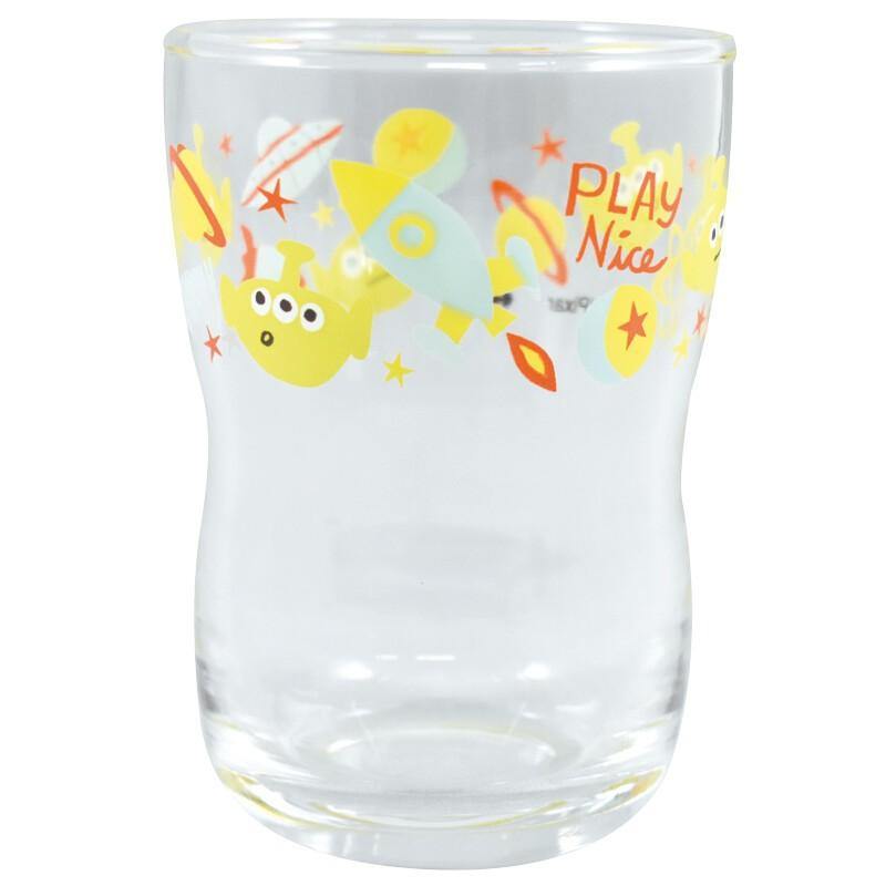 日本製正版授權Q版卡通玻璃杯|玩具總動員/三眼怪 - 富士通販