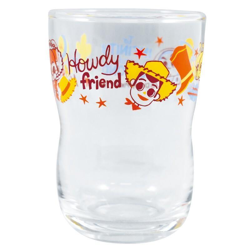 日本製正版授權Q版卡通玻璃杯|玩具總動員/三眼怪 - 富士通販