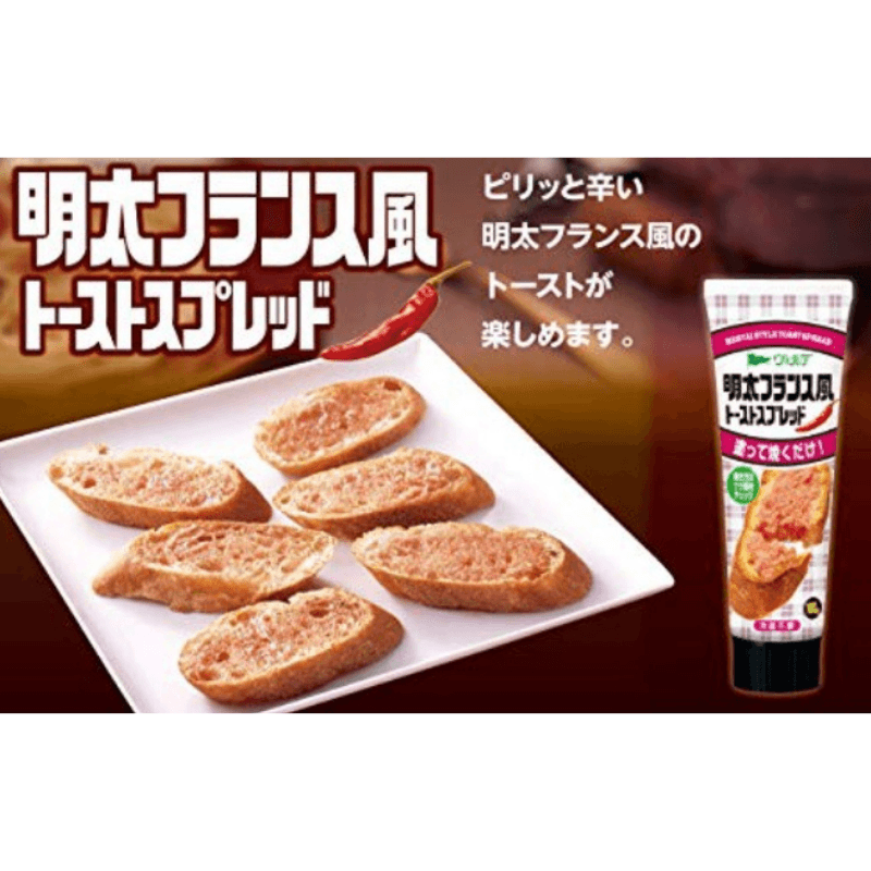 日本經典吐司抹醬|QP中島董明太子醬、奶油抹醬、大蒜抹醬,不沾手設計 (即期品出清) - 富士通販