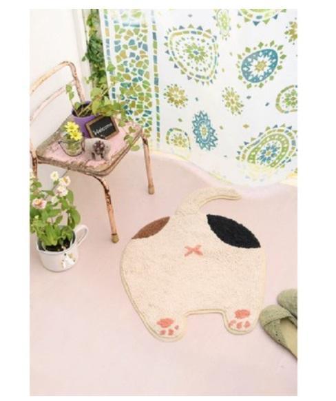 日本貓咪屁股柔軟地墊|療癒小肉球QQ軟軟,居家裝飾就靠它 - 富士通販