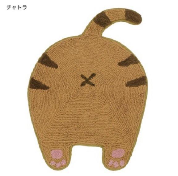 日本貓咪屁股柔軟地墊|療癒小肉球QQ軟軟,居家裝飾就靠它 - 富士通販