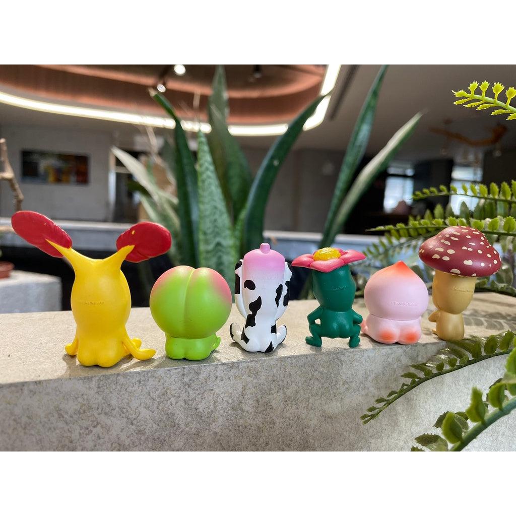 日本 Qualia 醜比頭坐姿公仔|日本扭蛋 療癒小物 擺飾 - 富士通販