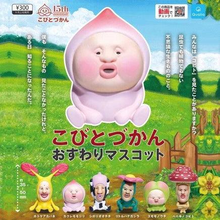 日本 Qualia 醜比頭坐姿公仔|日本扭蛋 療癒小物 擺飾 - 富士通販