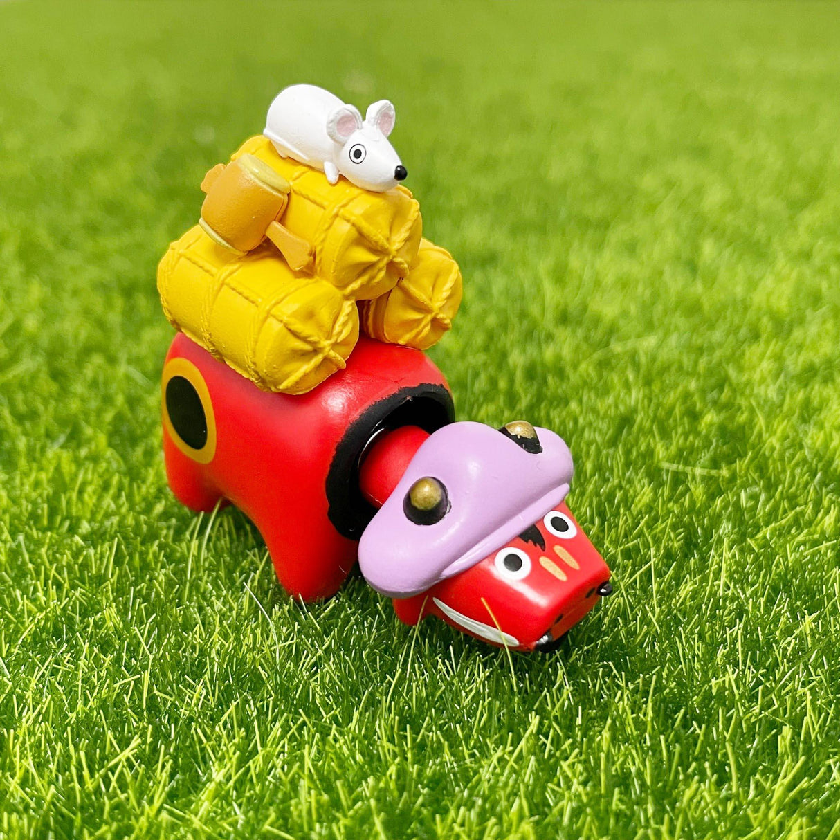 日本 Qualia 神獸牛系列扭蛋 七福神篇|擺飾 公仔 祈福 - 富士通販