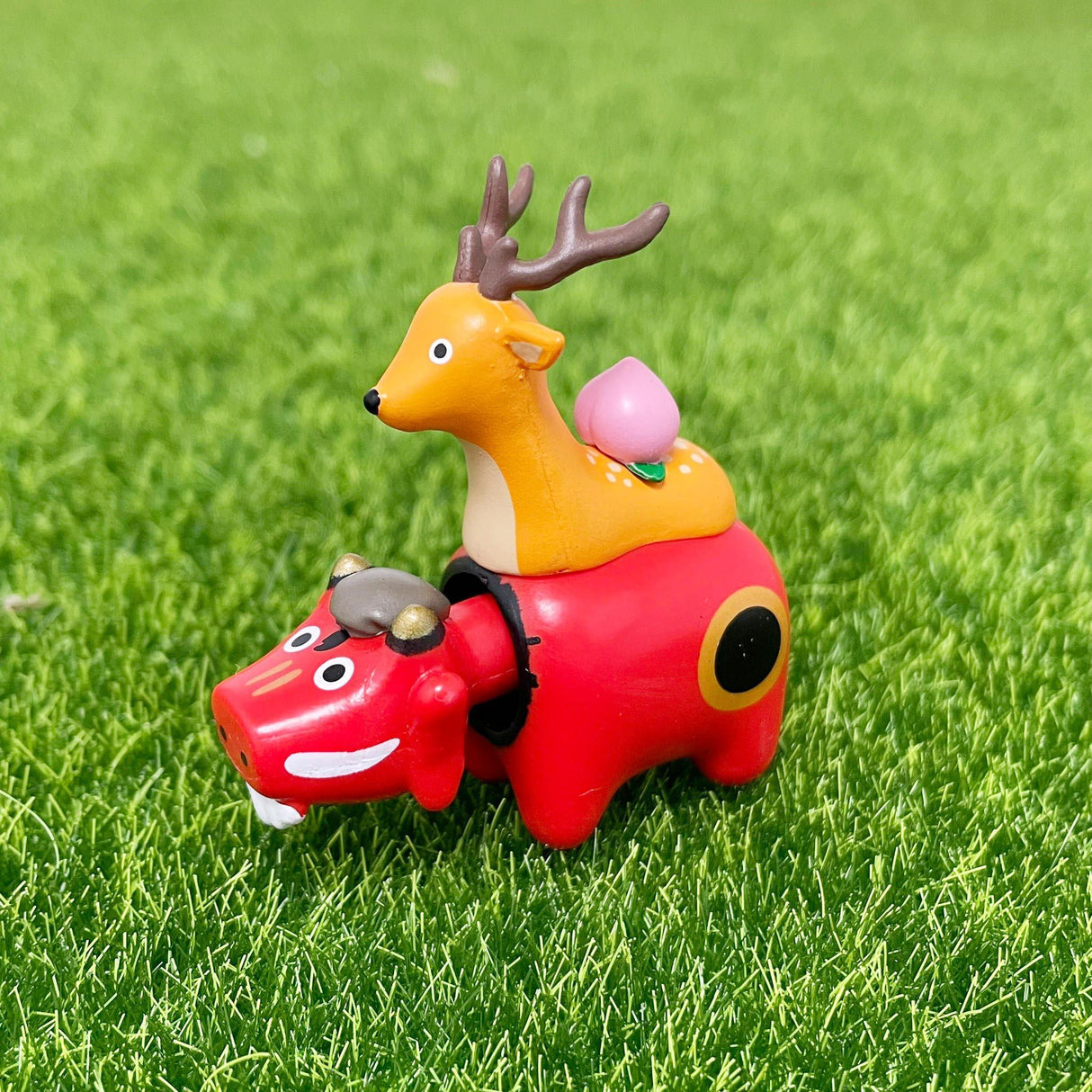 日本 Qualia 神獸牛系列扭蛋 七福神篇|擺飾 公仔 祈福 - 富士通販