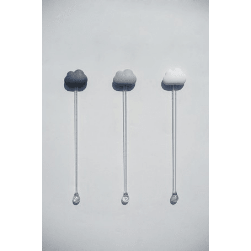 Qualy 雲朵造型攪拌棒|六入一組,造型攪拌棒 - 富士通販